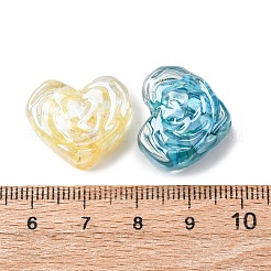 Transparentes Harz und natürliche Muschelperlen&nbsp;RESI-B039-01B