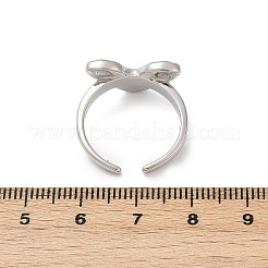 Verstellbare offene Manschettenringe aus Messing&nbsp;RJEW-R032-04P