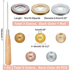 DIY-Set zur Herstellung von Armbändern und Halsketten aus Kunstperlen&nbsp;DIY-PH0009-34