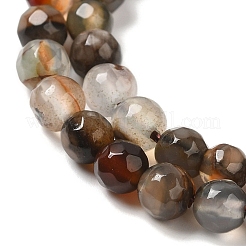 Chapelets de perles d'agate naturelle&nbsp;G-H302-A01-03