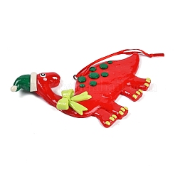Adornos colgantes navideños de pvc&nbsp;HJEW-S003-03C