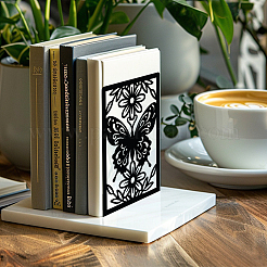 Rutschfeste Buchstützenständer aus Eisen&nbsp;AJEW-WH0548-007