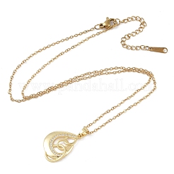 201 collane a catena in acciaio inossidabile&nbsp;NJEW-P309-13G