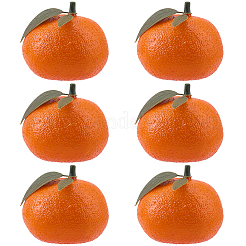Orangefarbene Displaydekorationen aus Kunststoff&nbsp;DJEW-CN0001-47B