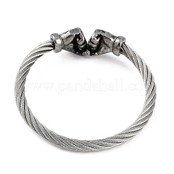 Pulseras de acero inoxidable 304 para mujer&nbsp;STAS-M023-19A