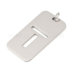 Pendentifs en acier inoxydable 304&nbsp;LS-STAS-M115-01P-T