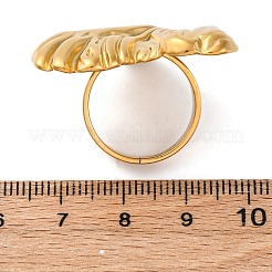 Fingerringe aus 304 Edelstahl für Damen&nbsp;RJEW-B116-03G