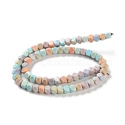 Natürliche Regenbogen-Alashan-Achatperlenstränge&nbsp;G-NH0022-L01-01