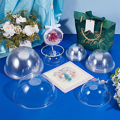 40 Stück 3 Stile transparente PVC-Displaykuppel&nbsp;FIND-OC0013-57