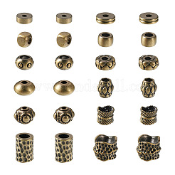 48 pz 12 perline in ottone in stile tibetano&nbsp;KK-KS0001-23