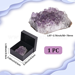Adornos de racimo de amatista natural&nbsp;DJEW-PA0001-07