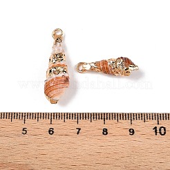 Natürliche Muschel Anhänger&nbsp;SSHEL-N038-34