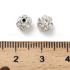 Perline di strass in ottone da 6 mm&nbsp;X1-KK-S519-01A-02S