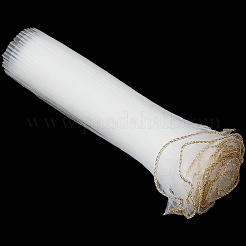 Fil de gaze ondulé froissé bouquets de fleurs emballage d'emballage&nbsp;DIY-CY0001-78A