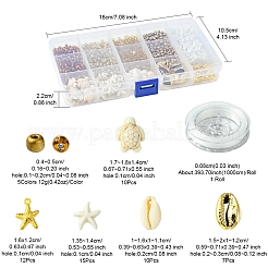 Kits de fabrication de bracelets en graines de verre&nbsp;DIY-FS0007-11B