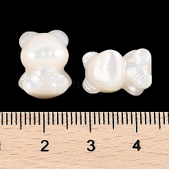 Natürlichen weißen Muschelperlen&nbsp;SSHEL-I026-10