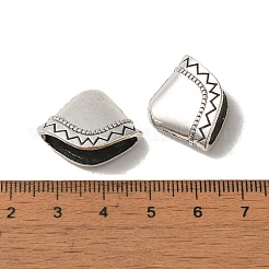 Cônes de perles en alliage de style tibétain&nbsp;TIBE-00907-AS-RS