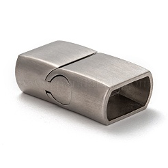 Fermoirs magnétiques en acier inoxydable 304 résistant au ternissement avec emembouts collées&nbsp;X-STAS-I171-11P