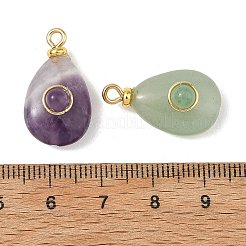 Pendentifs en pierres gemmes mélangées&nbsp;PALLOY-JF05973