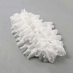 Polyester-Organza mit gekräuseltem&nbsp;OCOR-WH0046-23