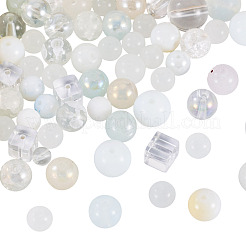 80 g de perles de verre transparentes&nbsp;DGLA-TA0001-47A