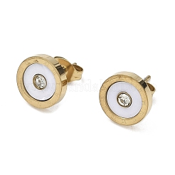 Boucles d'oreilles en acier inoxydable 304&nbsp;EJEW-D350-04G-01