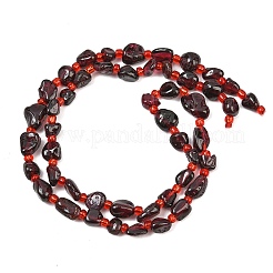 Granato naturale perline fili&nbsp;GG-CBA3A44-C12-01