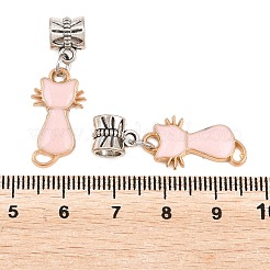 Legierung Emaille europäische baumeln Charms&nbsp;PALLOY-YW002-05