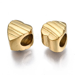 316 chirurgische Edelstahl-Europäische Perlen&nbsp;STAS-N097-028