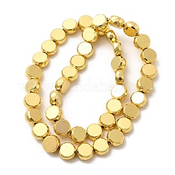 Chapelets de perles en verre électroplaqué&nbsp;EGLA-F166-04C