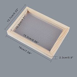 Fabrication de papier en bois&nbsp;DIY-WH0171-46C