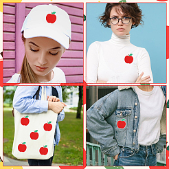 16 Stück Apfel-Stickgarn aus Polyester und Baumwolle zum Aufbügeln/Aufnähen&nbsp;PATC-CA0001-19B