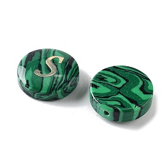 Perline di malachite sintetiche&nbsp;G-A238-01S