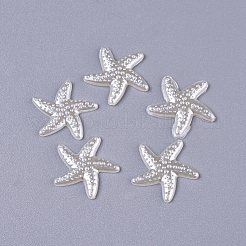 Cabochon di perle imitazione resina&nbsp;RESI-WH0008-16J