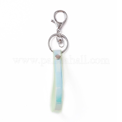 Porte-clés en plastique laser&nbsp;KEYC-WH0025-034C