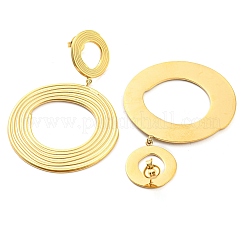 Ohrstecker aus 304 Edelstahl&nbsp;EJEW-C067-22G
