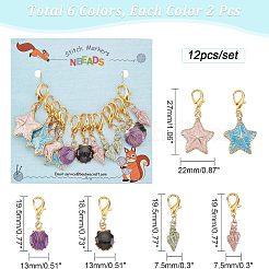 Kit de dijes de esmalte para hacer joyas de diy.&nbsp;DIY-NB0006-21