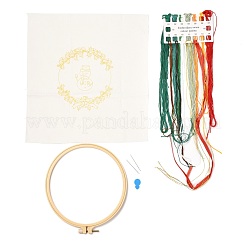 Ensembles de broderie de bricolage sur le thème de noël&nbsp;DIY-P021-B03