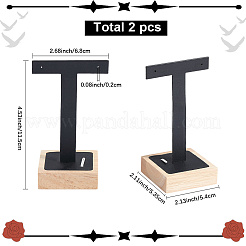 2 espositore per orecchini singoli in velluto&nbsp;ODIS-SP0001-02
