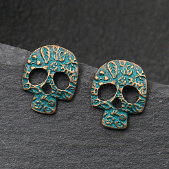 Set di orecchini in lega di halloween stile punk rock&nbsp;X-EJEW-F238-27