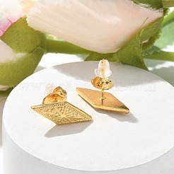 Pendientes de acero inoxidable 304 para mujer&nbsp;LS-STAS-Z117-21G