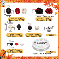 DIY-Stretcharmband-Kits zum Thema Halloween&nbsp;DIY-UN0007-78