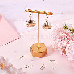 6 pezzi di ottone ganci orecchino&nbsp;KK-BBC0013-82