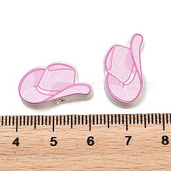Bedruckte Pappelholzperlen&nbsp;WOOD-Z008-02B