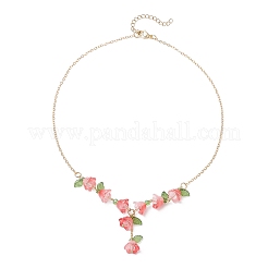 3 Stück Messing-Blumen-Gliederkette&nbsp;NJEW-TA00195