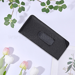 Étui à lunettes rectangulaire en cuir PU&nbsp;DIY-CN0004-08