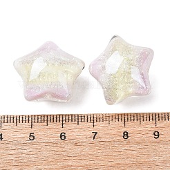 Leuchtende transparente Harzperlen&nbsp;RESI-B039-17B