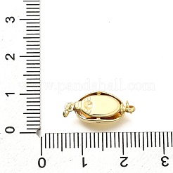 Ovale Gestellplattierung Messing-Boxverschlüsse&nbsp;KK-S508-13G