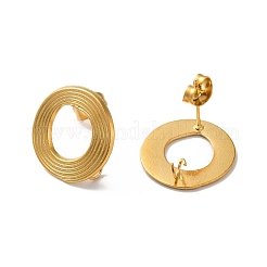 Ohrstecker-BeZubehör aus rostfreiem 304er-Stahl&nbsp;STAS-M314-01G-G