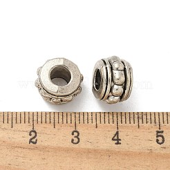 Tibetische Stil Legierung Großlochperlen&nbsp;TIBE-P003-05AS